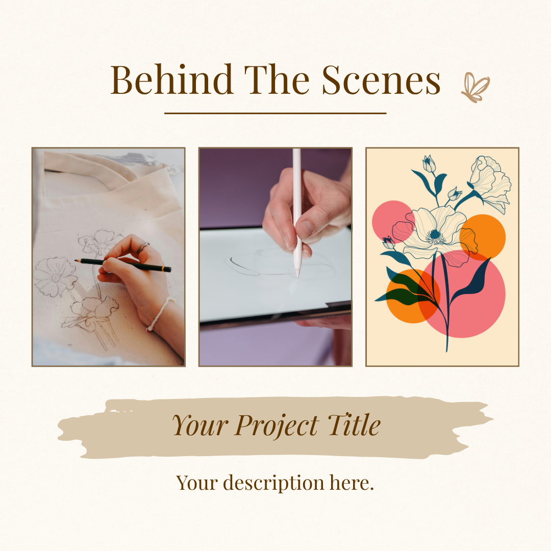 Canva Mini Brand Kit + Neutral Social Media Template Bundle (Editable Canva Templates)